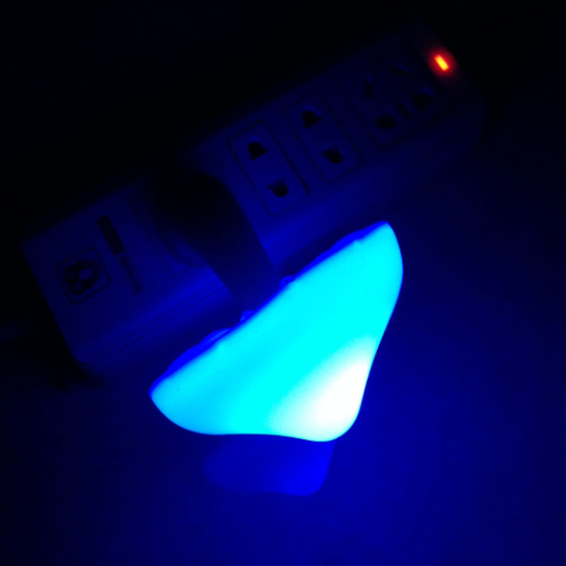 LED Night Light Mushroom Wall Socket Lamp EU US Plug Warm White Light-control Sensor Bedroom Light Home Decoration LED Night Light Mushroom Wall Socket Lamp EU US Plug Warm White Light-control Sensor Bedroom Light Home Decoration